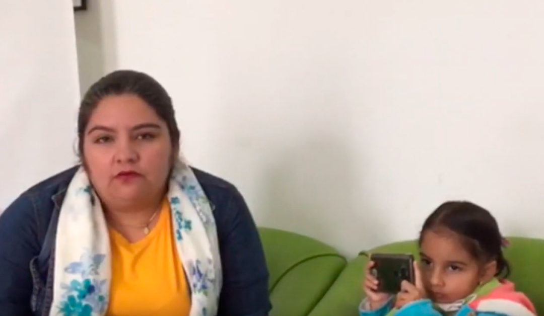 Antonella vino desde Valledupar para recibir su Tratamiento